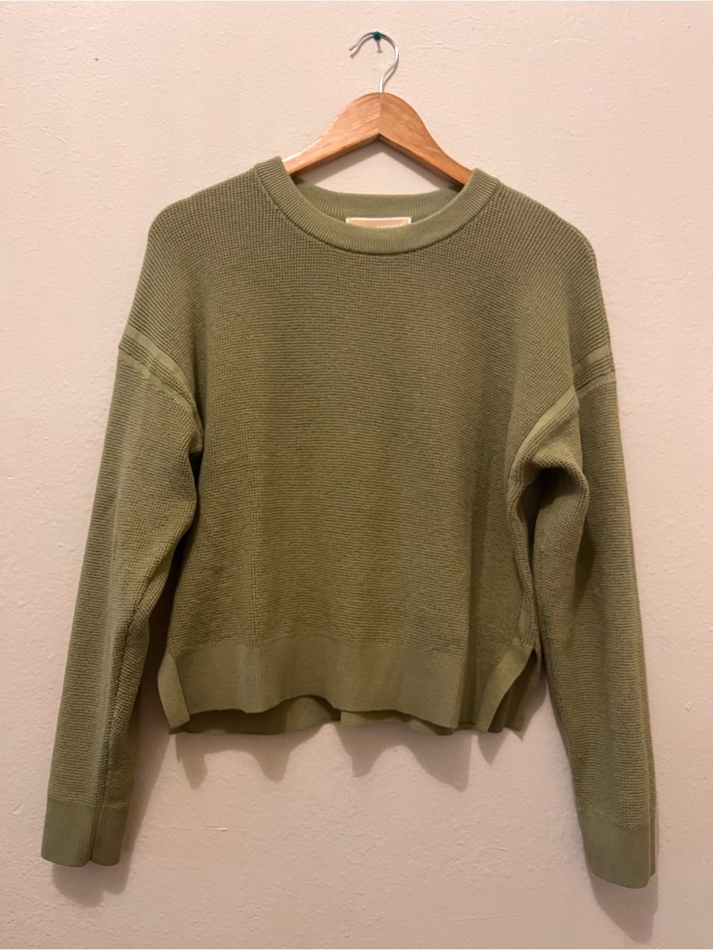 NWT Micheal Kors green knitted sweater